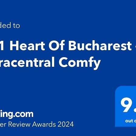 Modern & Spacious Apartment - Prime Location Near Bucharest'S Old Town Экстерьер фото